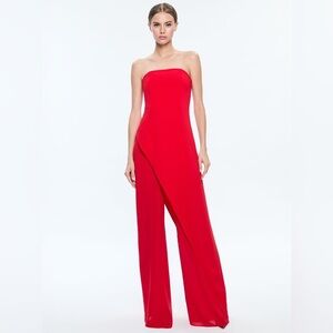 Alice + Olivia ALONDRA JUMPSUIT, Size 4, $498